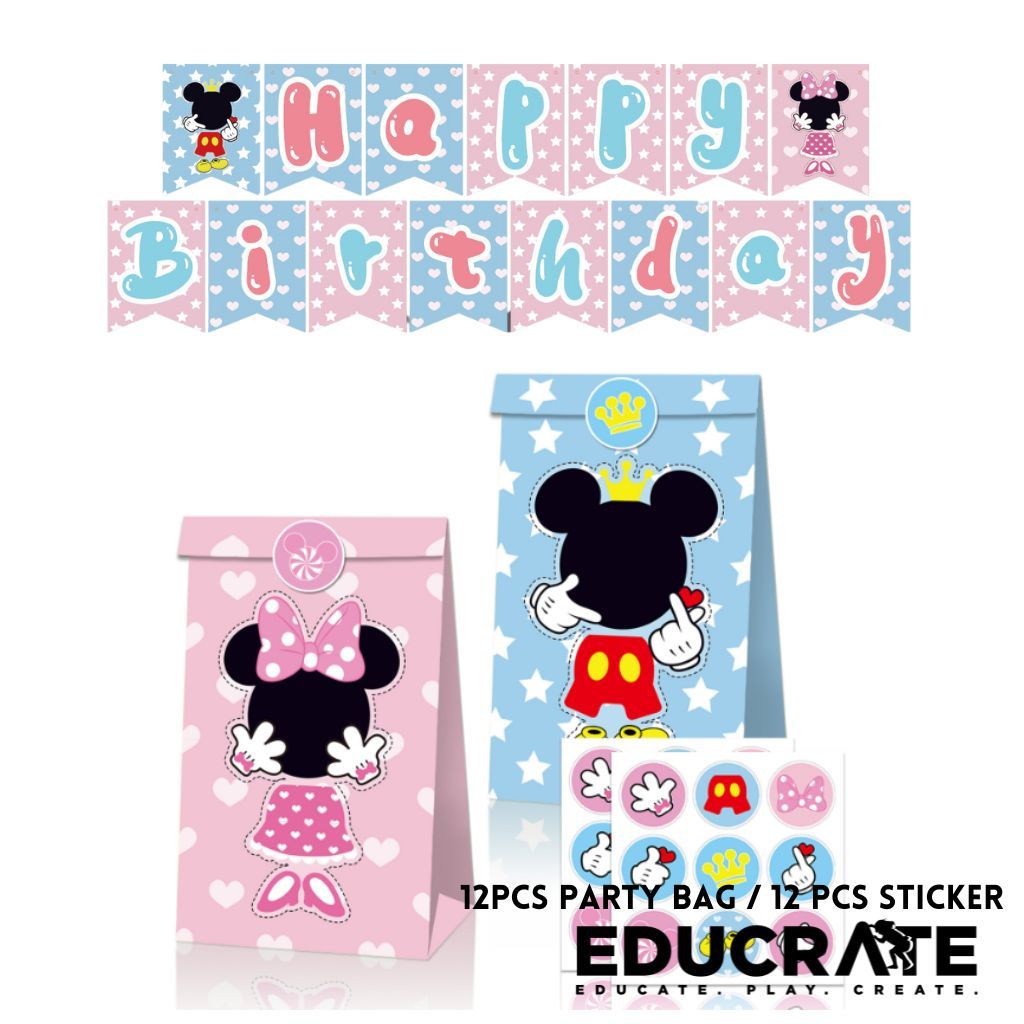 24-Pack Mickey Mouse Pencils For Kids – Fun Party Favors, Loot Bag Fillers, Or School Supplies 3 thumbnail image