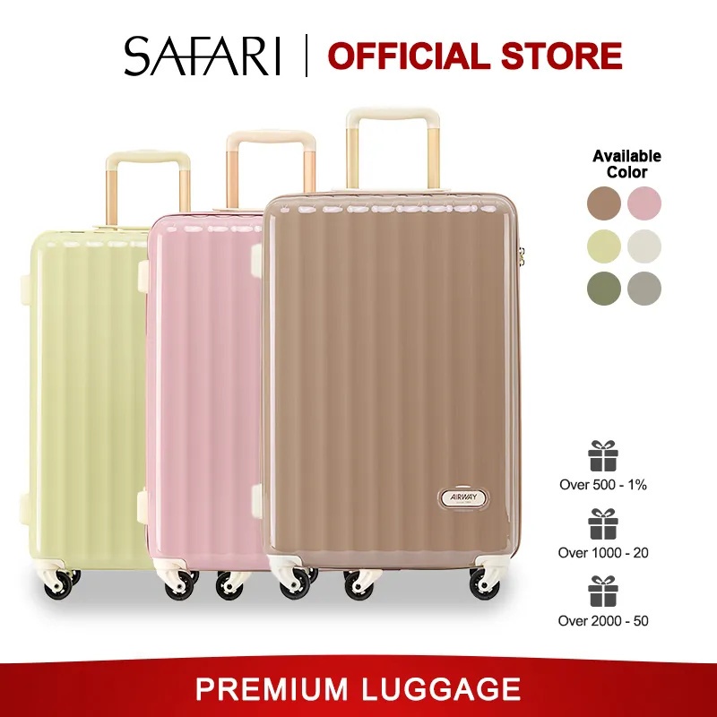 SAFARI 28 inch Japanese luggage boarding case trolley case for women large capacity lightweight Shopee Philippines