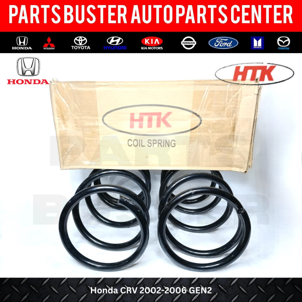 Front Coil Spring 2 pcs for Honda CRV 2002-2006 GEN2 (CS-5015) | Shopee ...