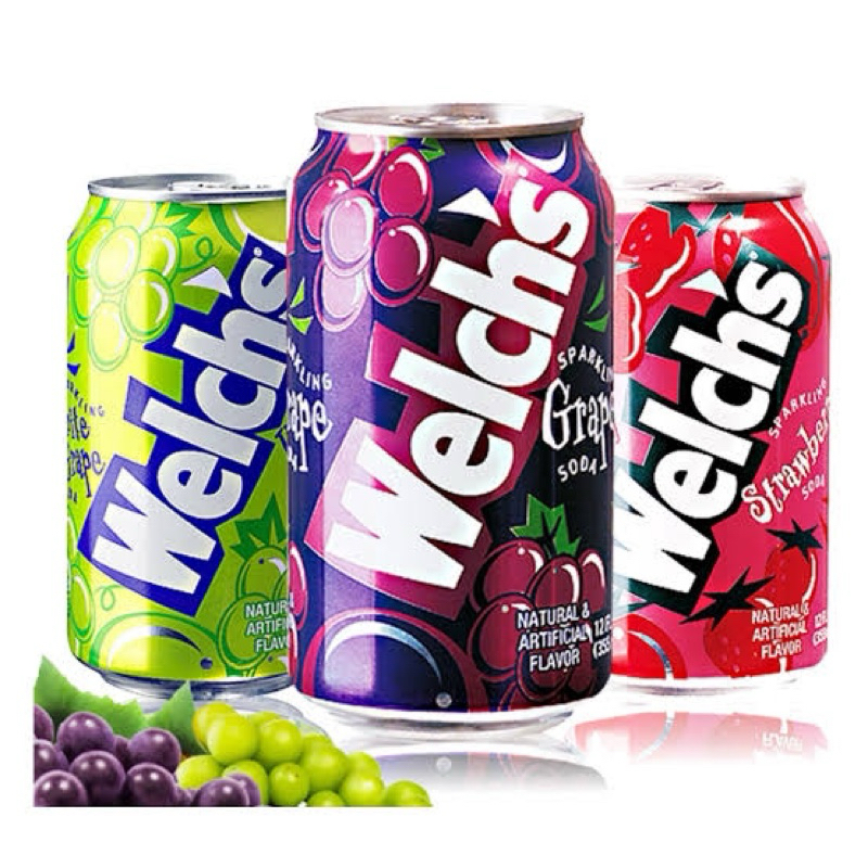 Welchs Sparkling Soda 355ml | Shopee Philippines