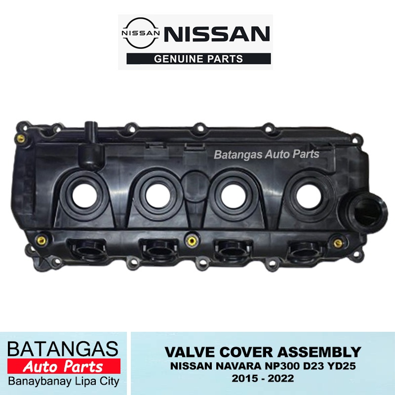GENUINE VALVE COVER ASSEMBLY NISSAN NAVARA NP300 CALIBRE 2016-2022 MADE ...