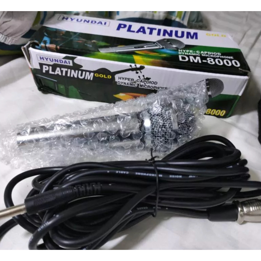 Hyundai Platinum DM-8000 Professional Dynamic Microphone Pure Copper ...