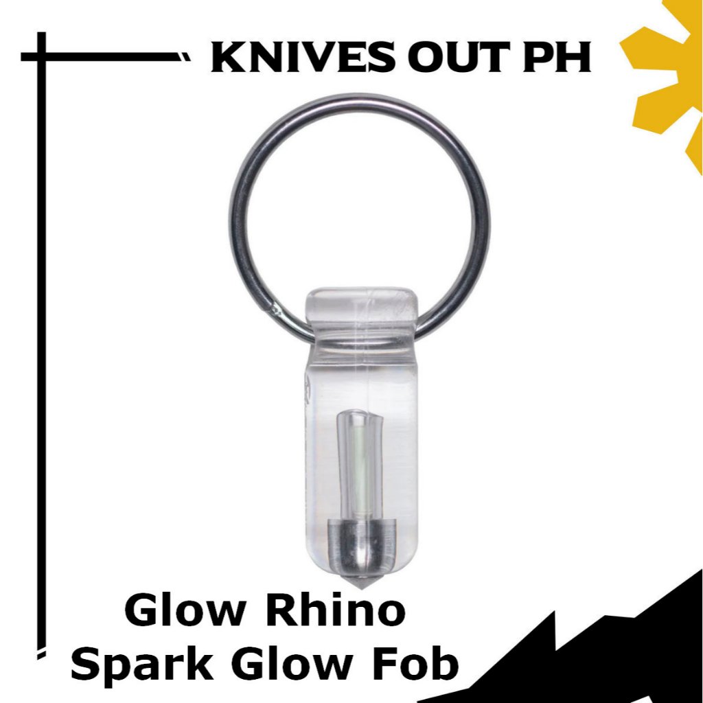 Glow Rhino The Spark Tritium Glow Fob Keychain | Shopee Philippines