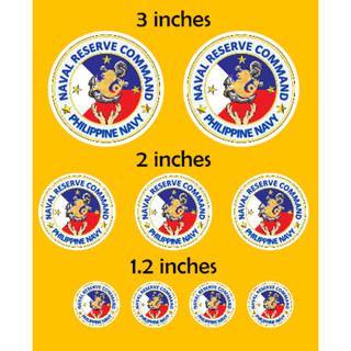 WATERPROOF Car Sticker Naval Reserve Command Design | Shopee Philippines