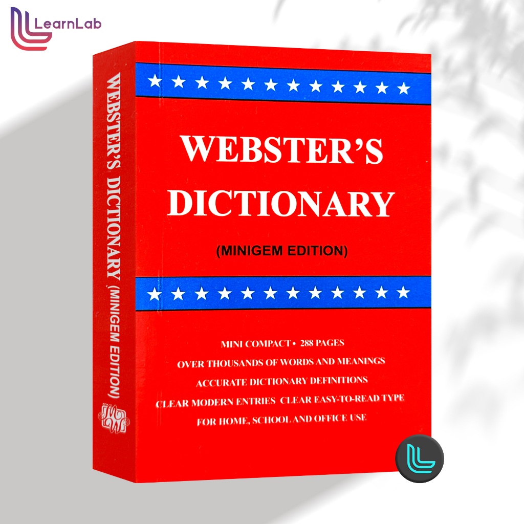 WEBSTER'S Pocket Dictionary Collection for English, Filipino, Tagalog ...