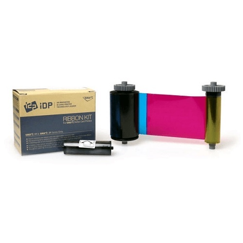 IDP Smart Ribbon Kit YMCKO Full Colored 250 Prints Single side Part ...