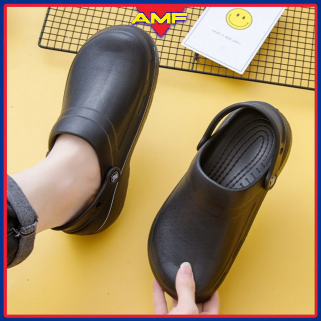 【𝐀𝐌𝐅】Classic Half Shoes Non- Slip clog Sandal Lightweight Sandals for ...