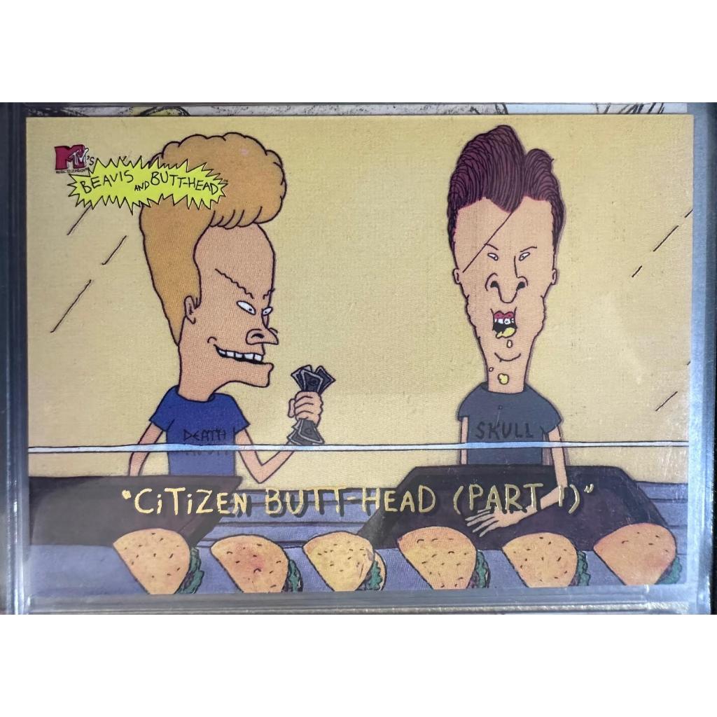 1994 MTV Beavis & Butthead Scratch & Sniff Insert Card | Shopee Philippines