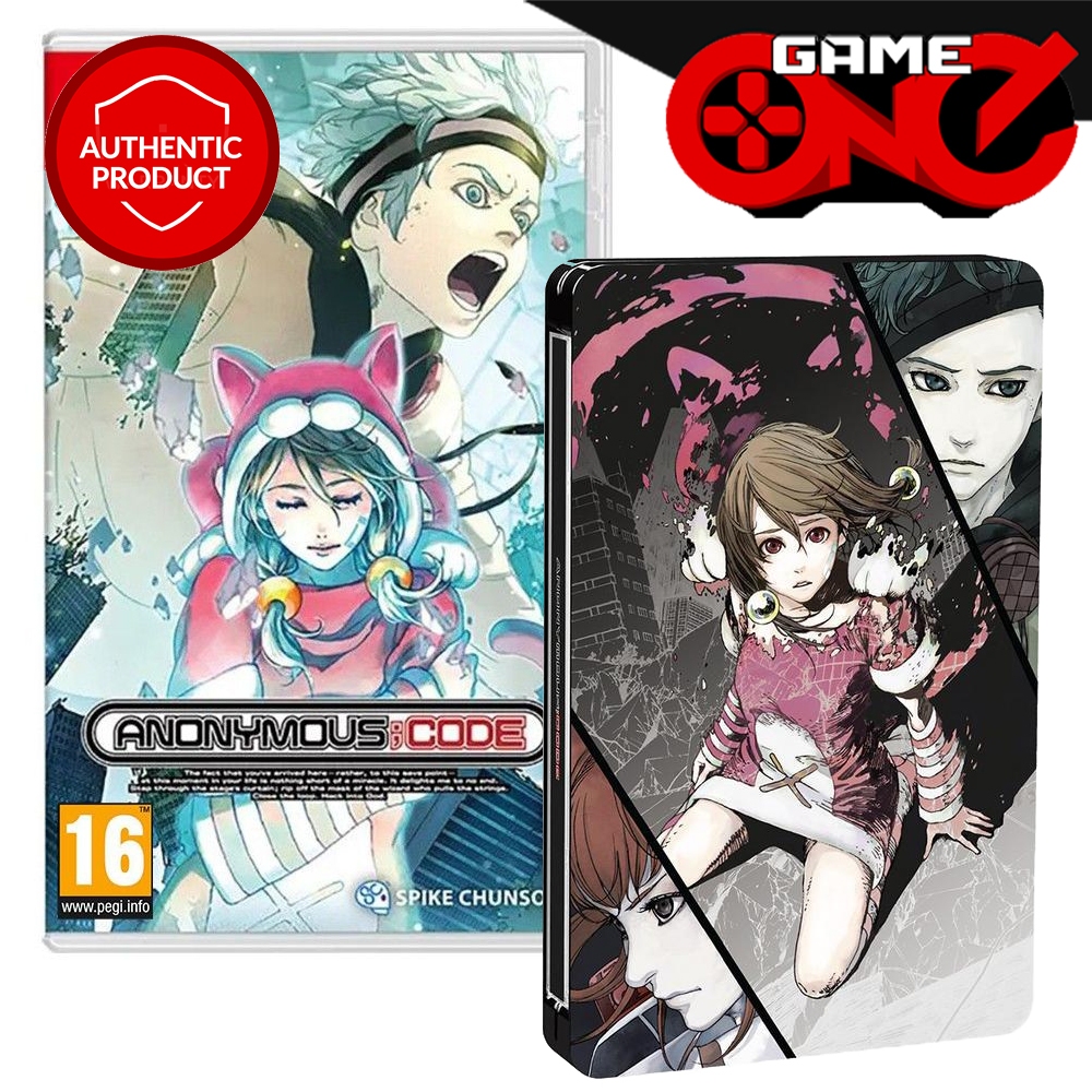 MDM MERIDIEM GAMES Anonymous Code SteelBook Launch Edition Switch