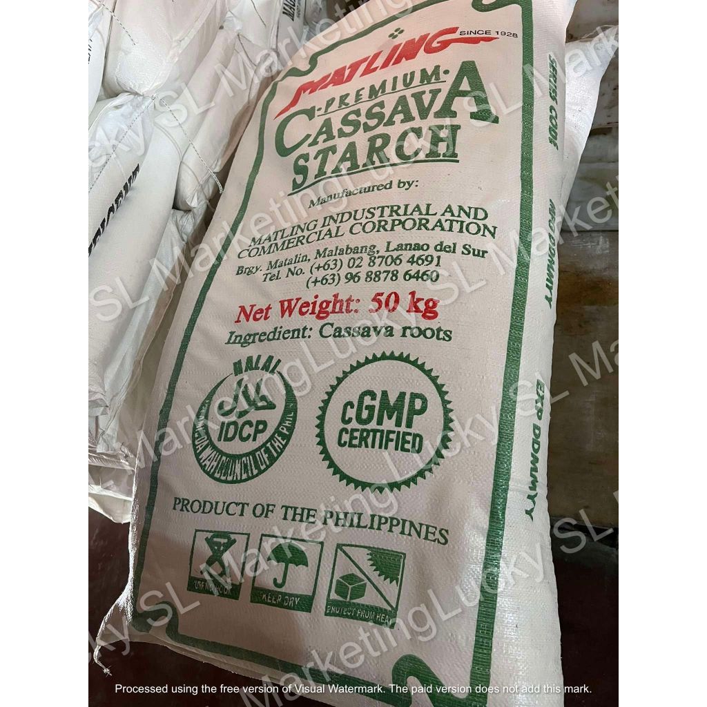 Cassava Starch/Palabok (Matling) [Repacked] 1kilo | Shopee Philippines