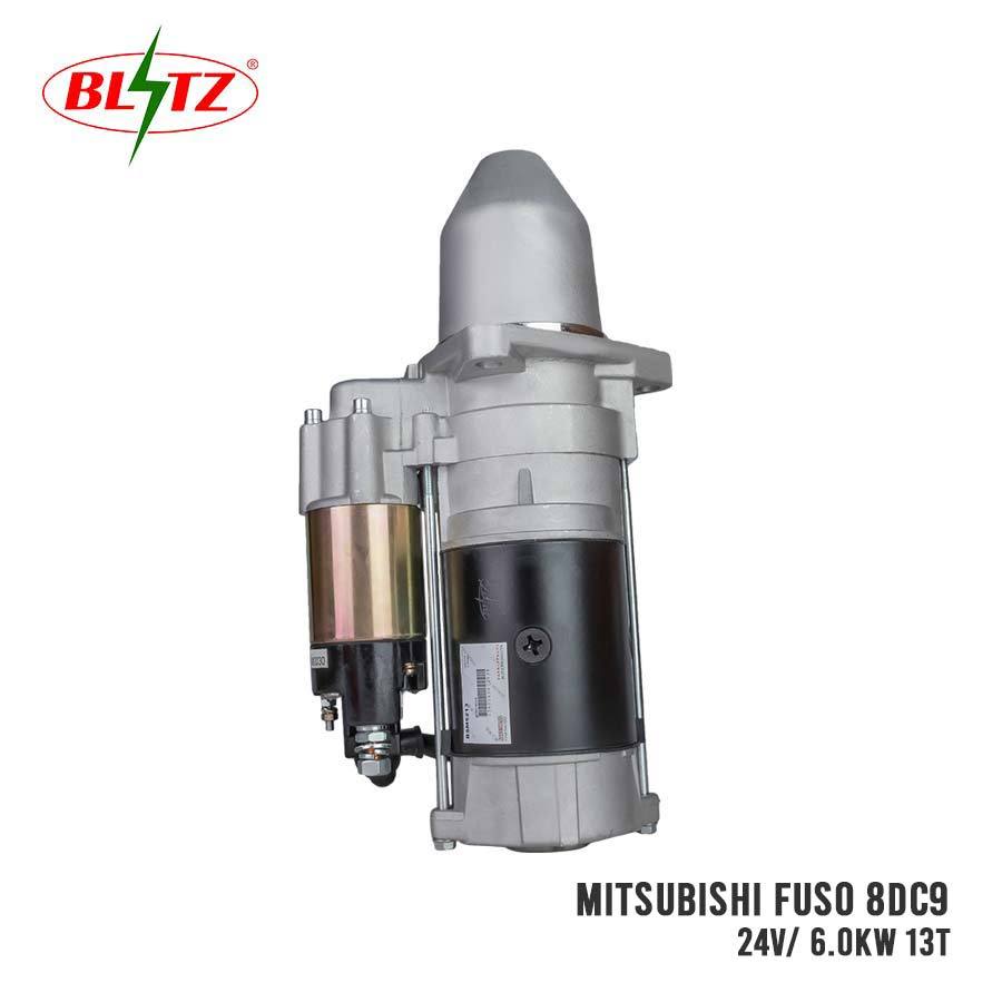 MITSUBISHI FUSO 8DC9 STARTER ASSEMBLY 24V/ 6.0KW 13 TEETH BLITZ ...