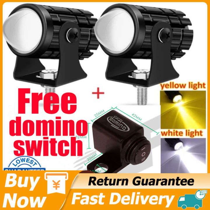 2PCS 60W Super Bright Mini Driving Light Set Led Light For Motorcycl ...