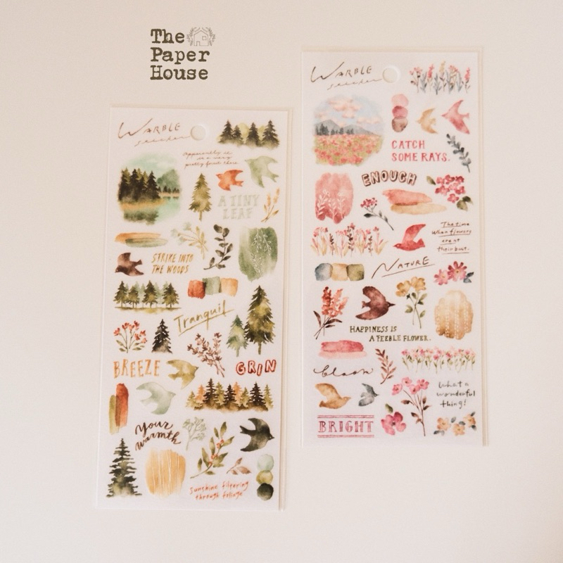 Mind Wave Warble Stickers | The Paper House | Shopee Philippines