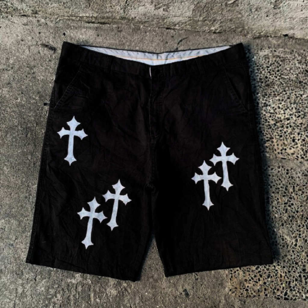 Chrome Heartz Jorts Shorts y2k Shopee Philippines