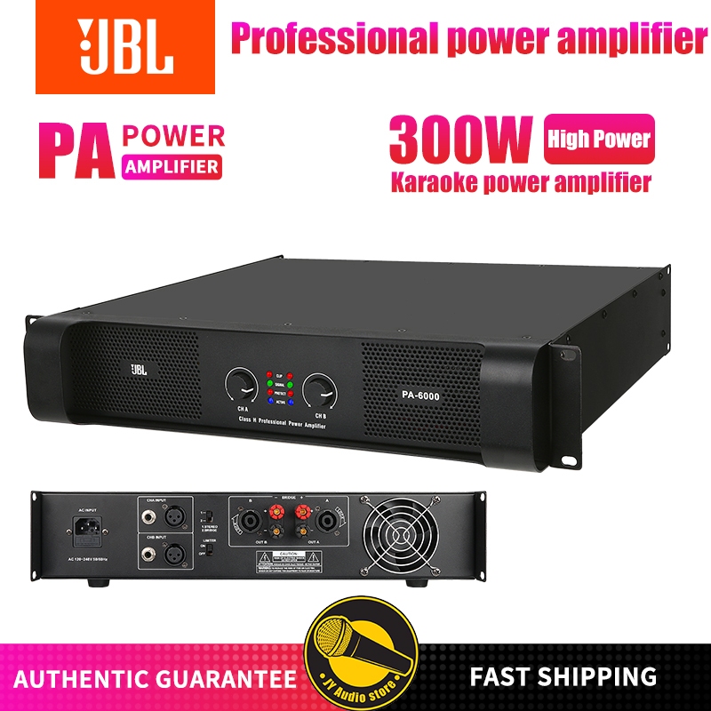 JBL PA6000 professional pure poststage amplifier 2channel amplifier