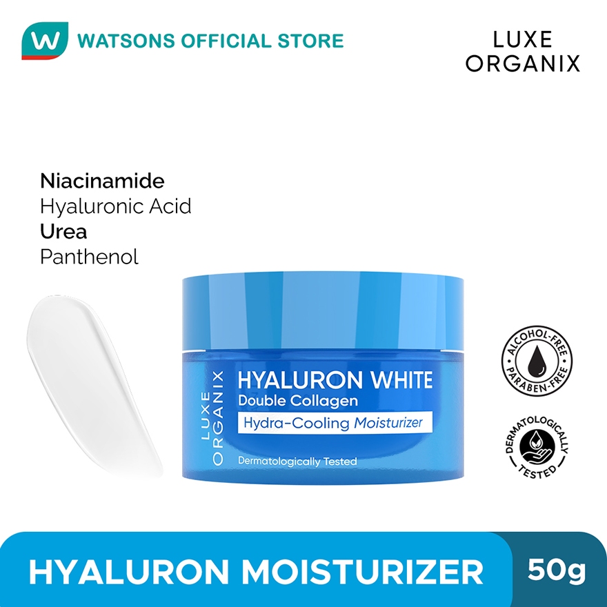 LUXE ORGANIX LUXE ORGANIX Hyaluron White Double Collagen Hydra-Cooling ...