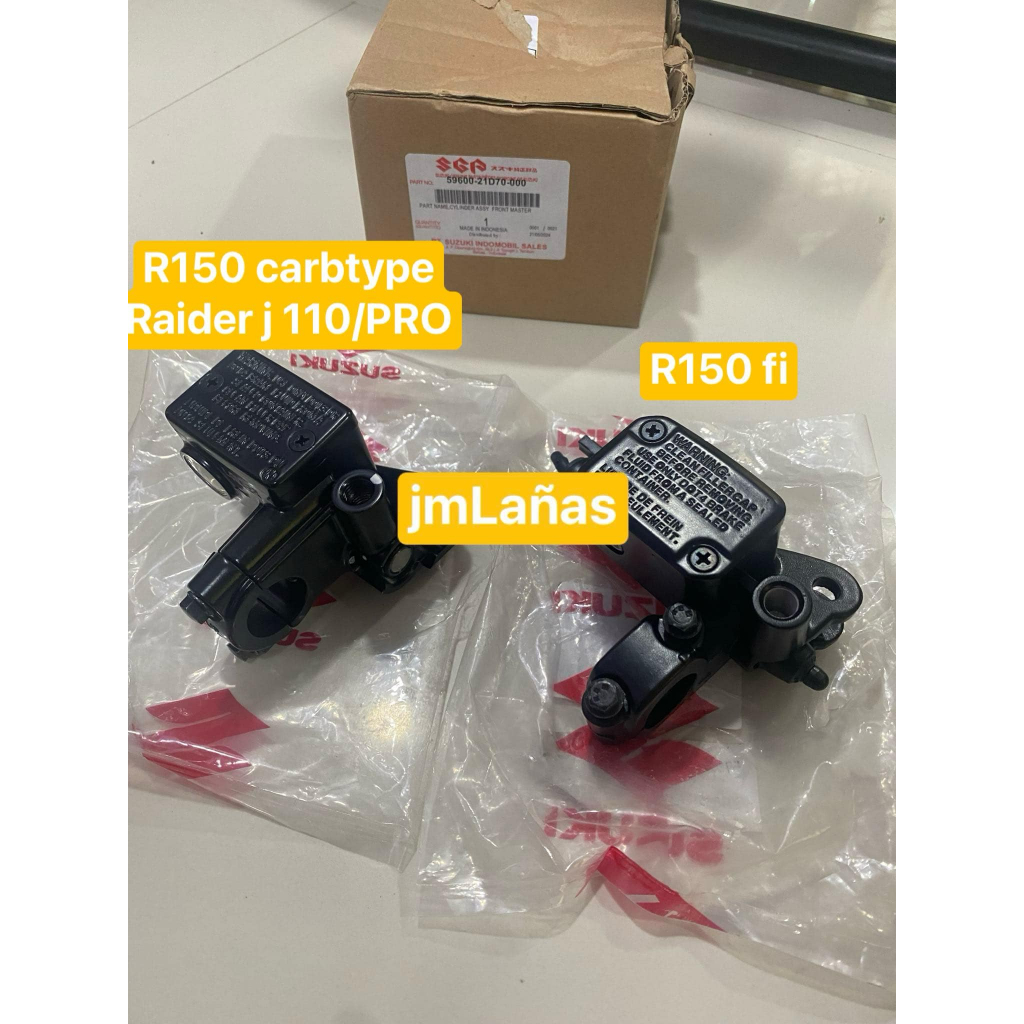 SGP FRONT BRAKE MASTER FOR RAIDER R150 Fi & CARBTYPE / RAIDER J 110 ...