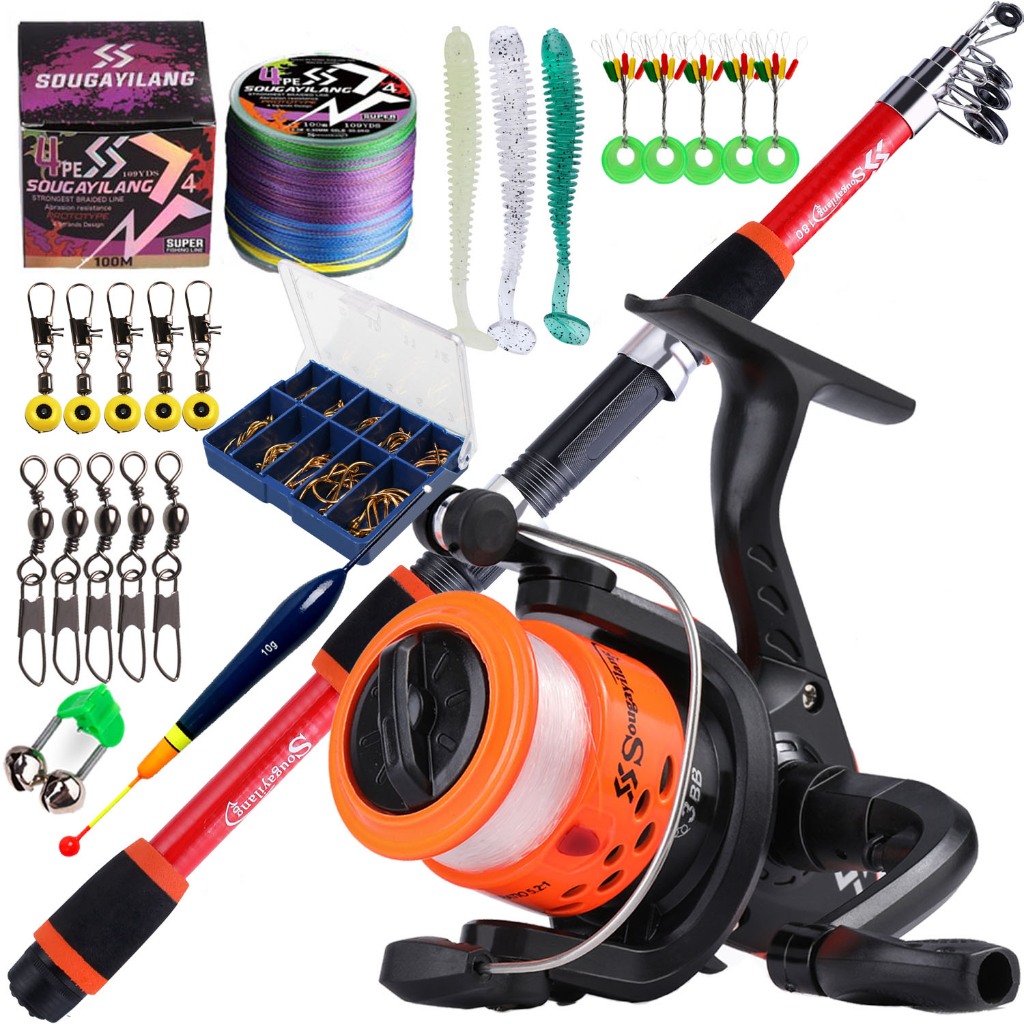 Fishing Set Argos Telescopic Fishing Rod Argos Sea Fishing