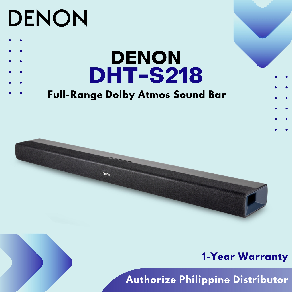 DENON DHT-S218 サウンドバー 放る ドルビーアトモス DENON DHT-S218 サウンドバー 放る ドルビーアトモス