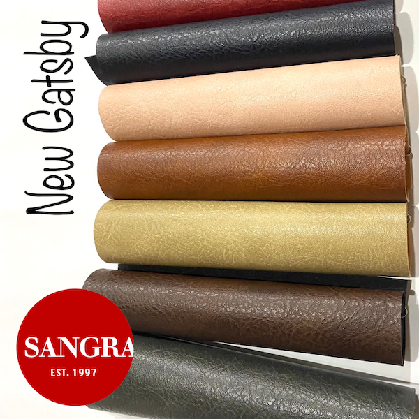 1 METER SANGRA FAUX LEATHER GATS-BY for Photo Album, Sofa Leather ...
