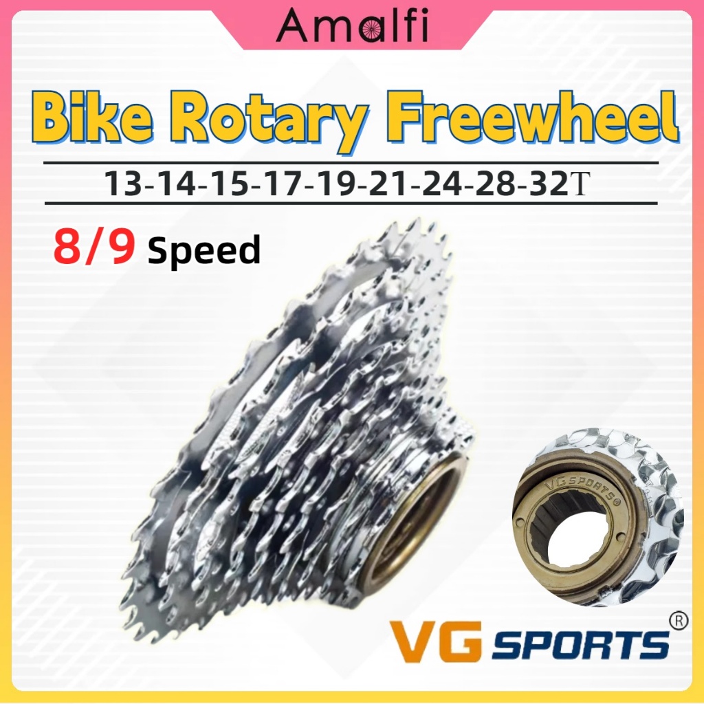 VG Sport Cogs 8/9 Speed Sprocket 13-32T Flutterwheel Alloy Spiral ...
