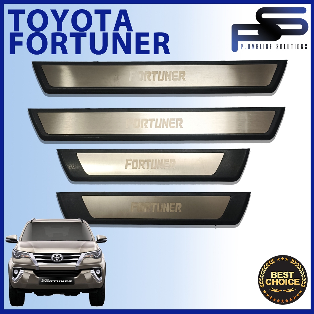 Toyota Fortuner 2016 - Onwards Side Stepsill / Door Step Sill / 4 ...