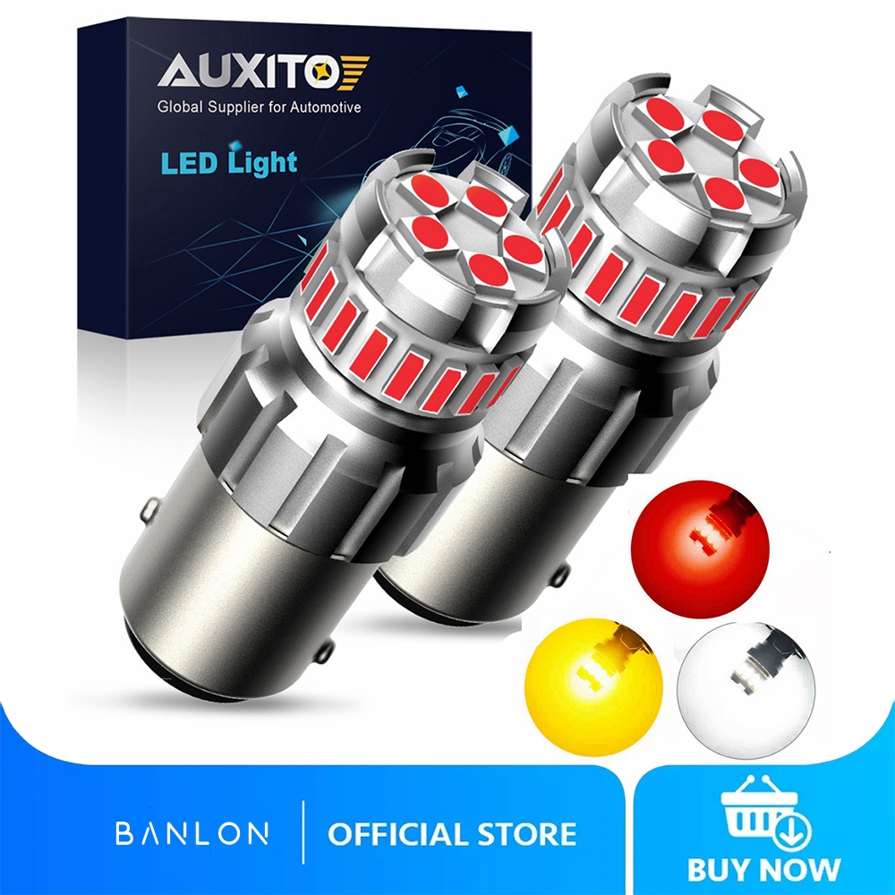 Lampadine LED 1157 BAY15D Rosse - 2Pcs 12-24V 3400LM Per Stop E Fanalini Auto - Foto 8