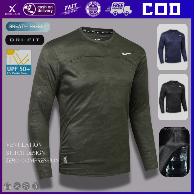 dri fit compression long sleeve shirt