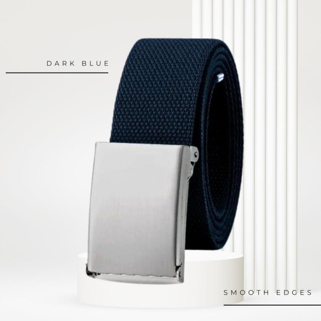 Canvas buckle belt hotsell