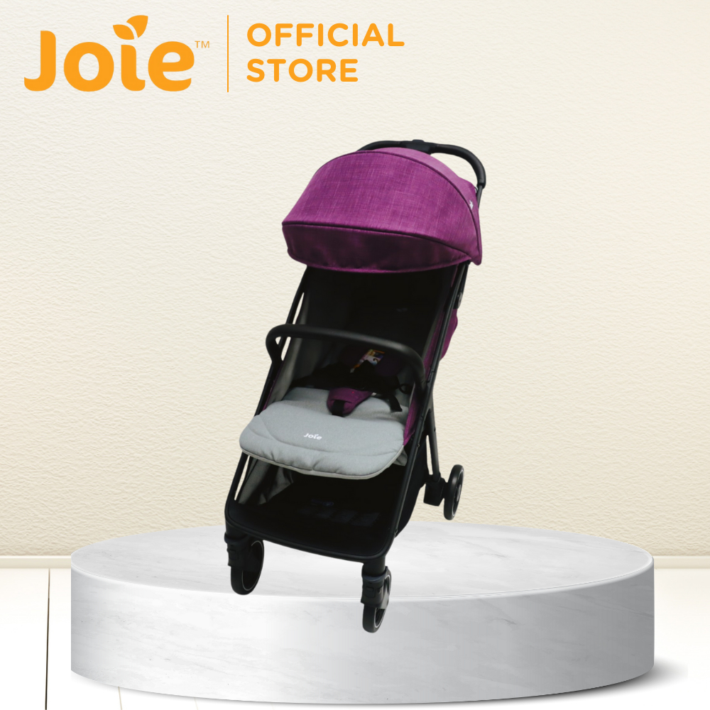 Joie Pact Pro Stroller with Rain Cover and Adaptor Lilac Shopee Philippines