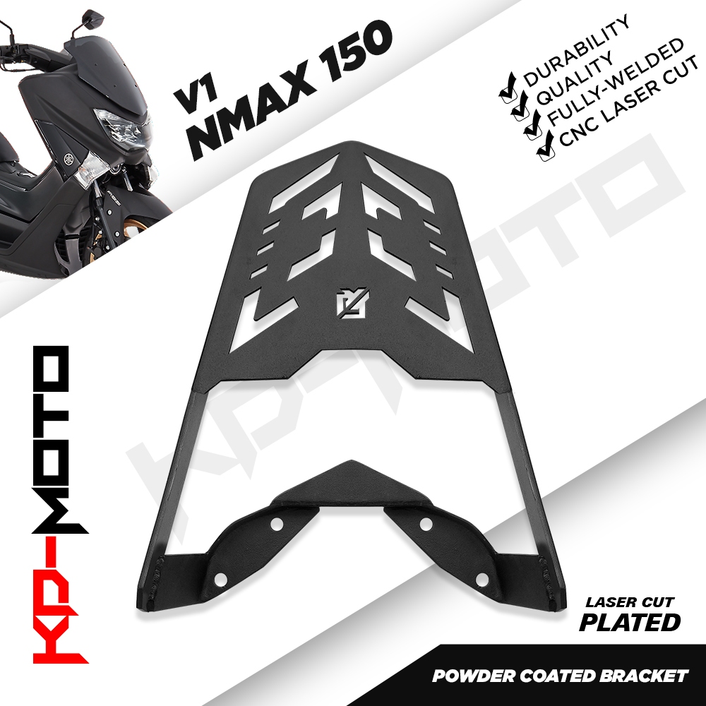 Power Rack NMAX V1 Top Box Bracket/NMAXV1 Motorcycle Accessories/Powder ...