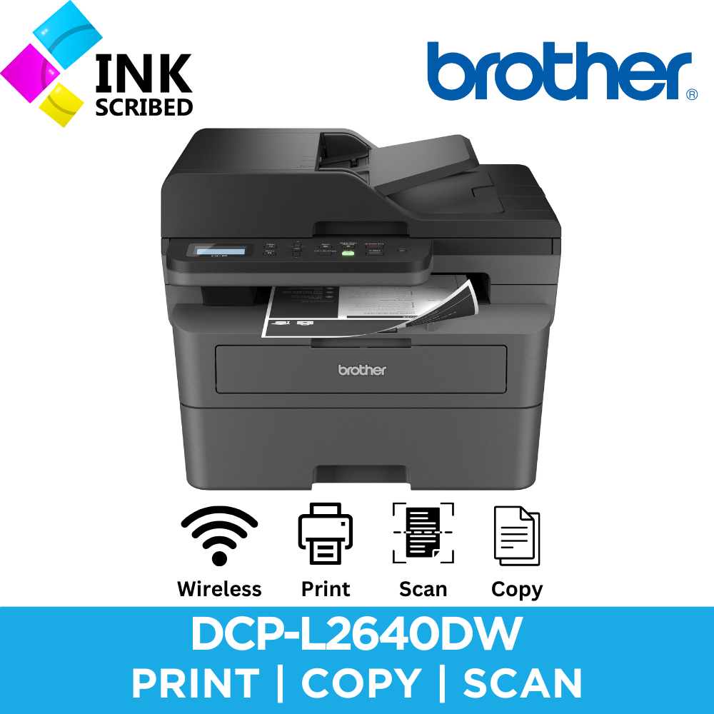 Brother DCP-L2640DW DCP L2640 Auto 2-sided (Duplex) Compact Mono Laser ...