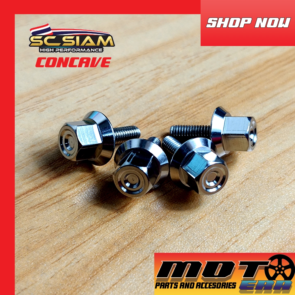 SC SIAM CONCAVE BRAKE MASTER FLUID STAINLESS BOLTS CNC SET NMAX /PCX ...