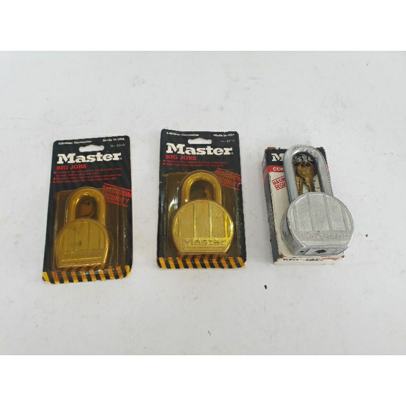 MASTER PADLOCK HEAVY DUTY LOCK 220D 230D 230DLH | Shopee Philippines