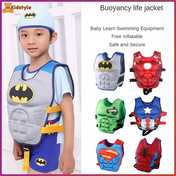 KidStyle Cartoons Children's Boys Life Jackets Water Buoyancy Drifting ...
