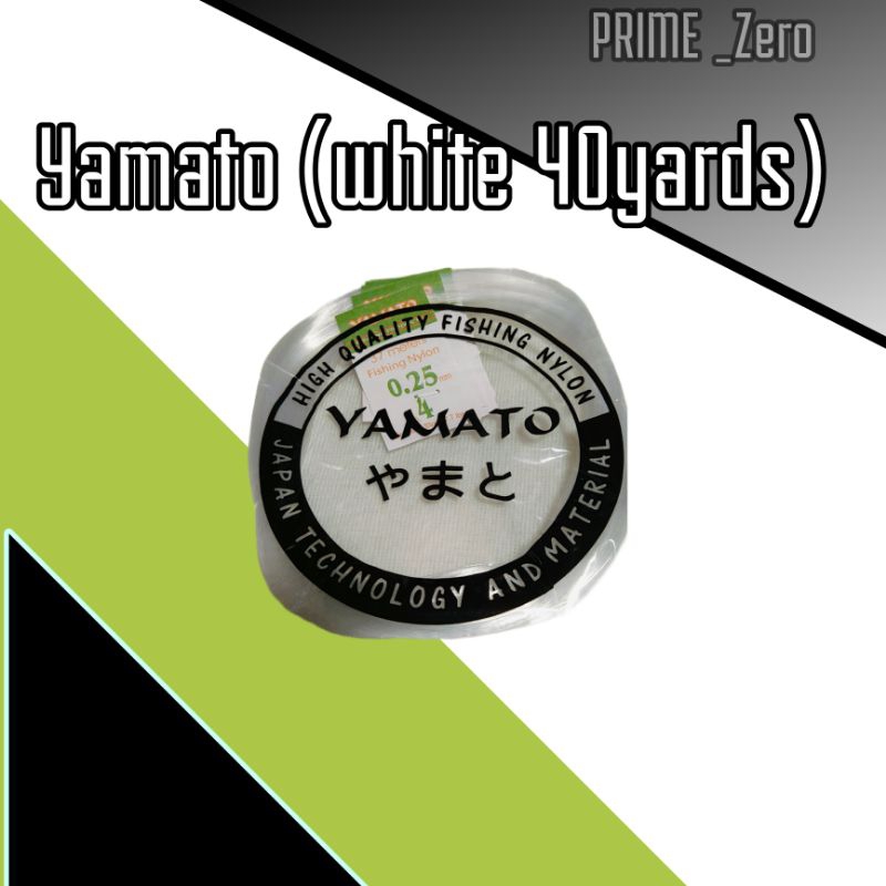 Yamato white Nylon (sold per pack) | Shopee Philippines