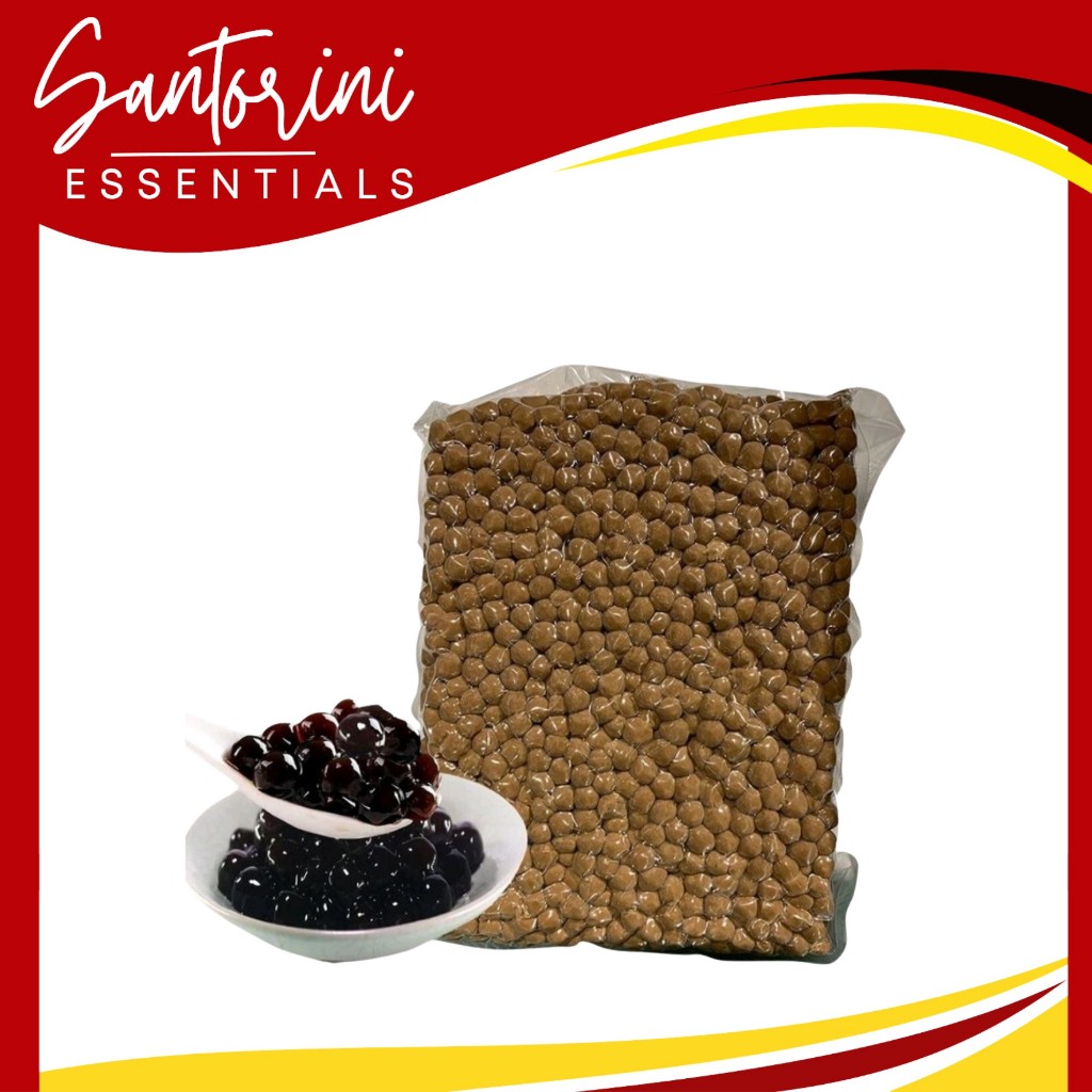 Boduo Black Tapioca Pearl 1kg Sago Pearl | Shopee Philippines