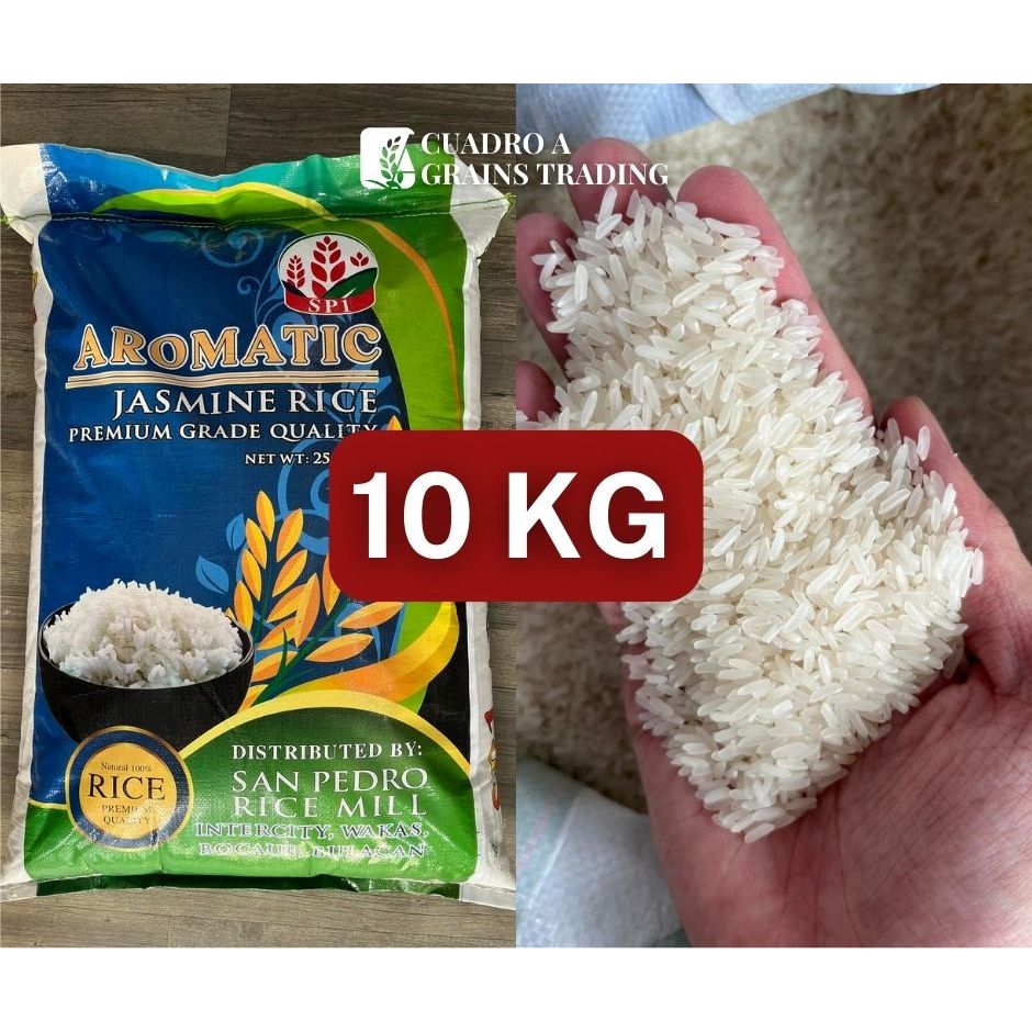 Aromatic Jasmine Premium Grade Quality Rice Bigas 10 kg | Shopee ...