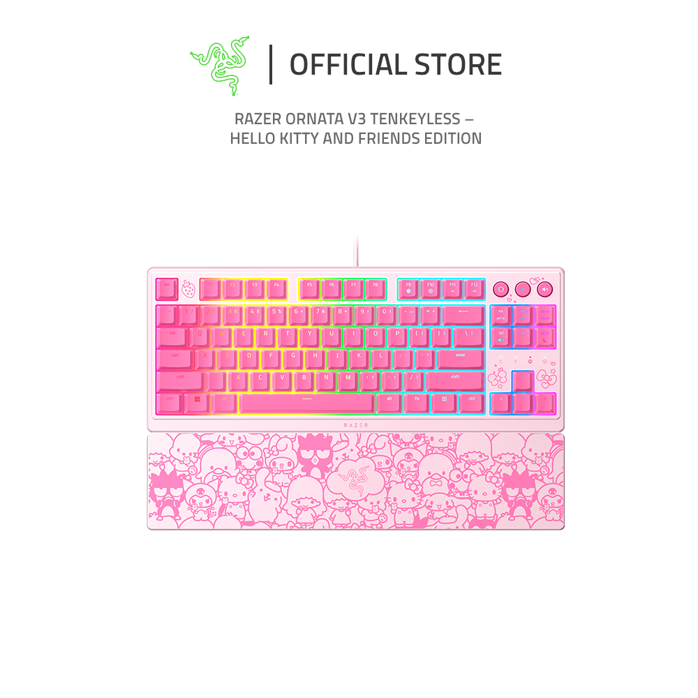 Razer Ornata V3 Tenkeyless - Hello Kitty and Friends Edition | Shopee ...