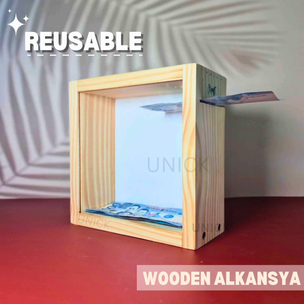 UNICK | WOODEN ALKANSYA | REUSABLE WITH IPON CHALLENGE 2024 | | Shopee ...