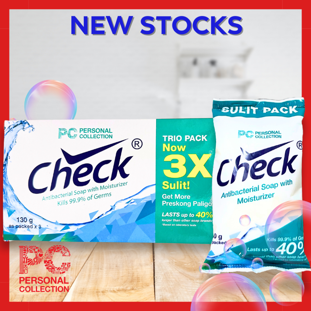 CHECK Antibacterial soap Trio Pack Sulit Pack by PC Personal Collection ...