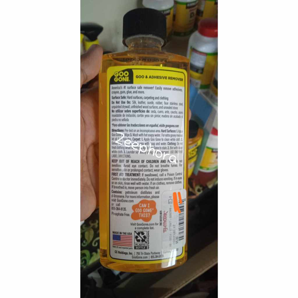 Goo Gone Goo & Adhesive Remover 8fl oz( 237ml ) & 12fl oz (335ml ...