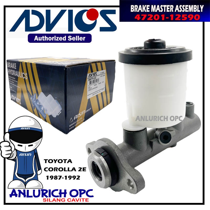 ADVICS Brake Master Assembly Toyota Corolla 2E 19871992 BMTP028 /
