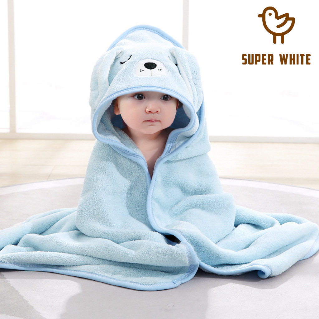 Baby Bath Towel for Newborn Cotton Hooded Blanket Face Baby Hooded Children Pranela animal series Shopee Philippines