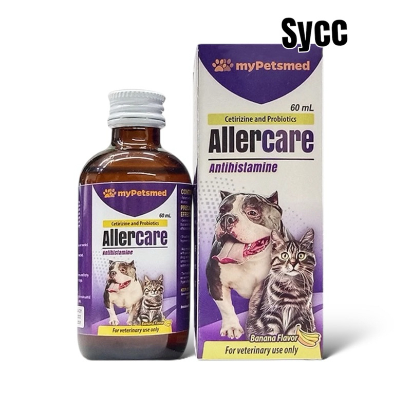 Petsmed Allercare Antihistamine for pet 60ml | Shopee Philippines