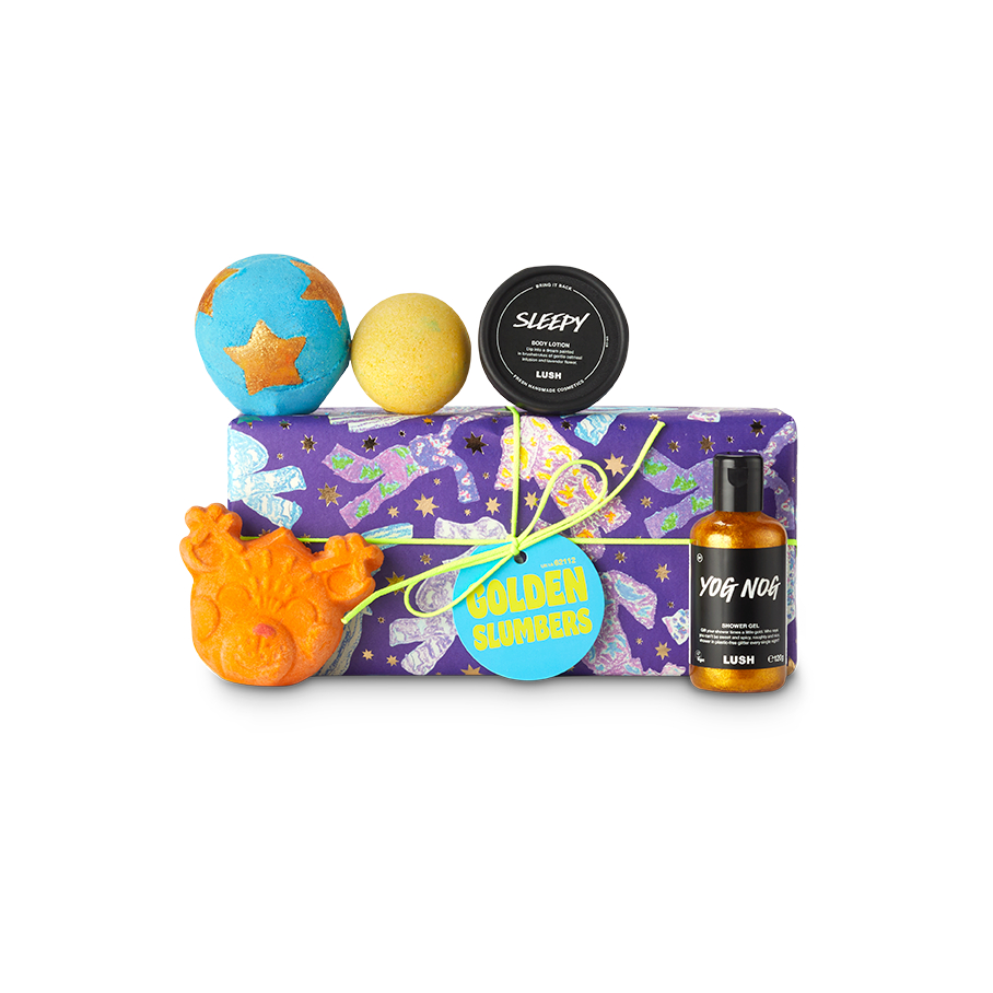 LUSH Golden Slumbers Gift Set | Shopee Philippines