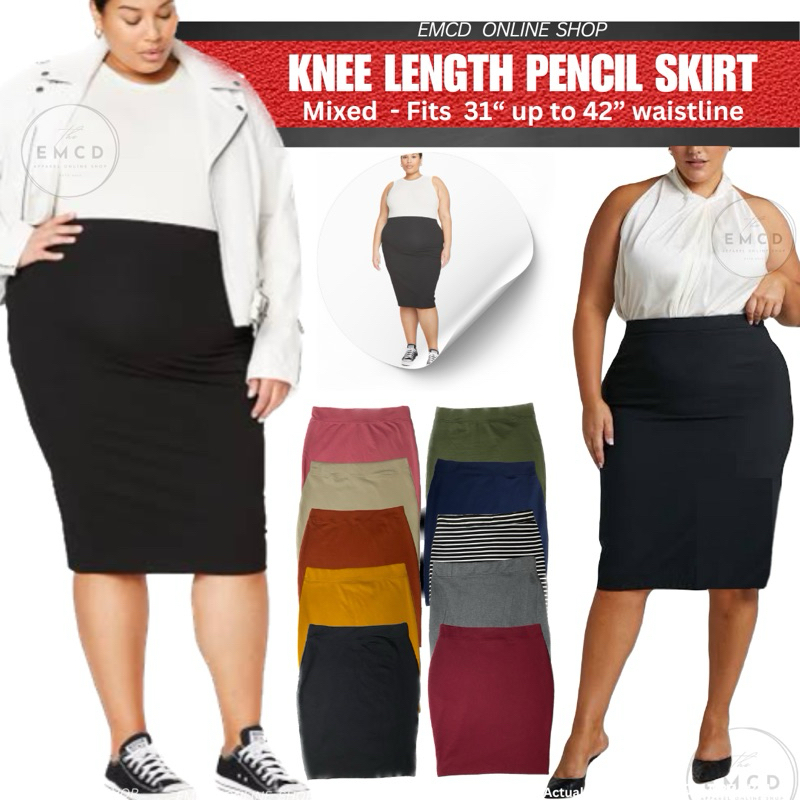 Plus size pencil skirt xl hotsell