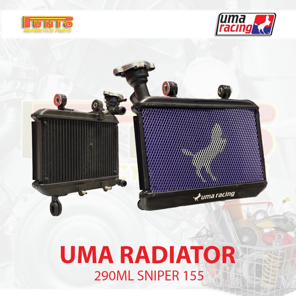 UMA Racing Radiator for Yamaha Sniper 150/Y15ZR/Aerox /Nmax | Shopee ...