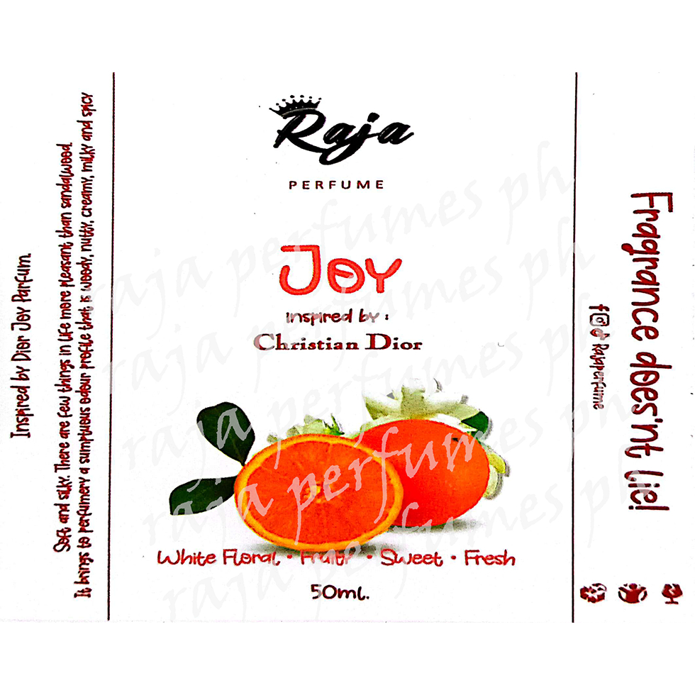 RAJA PERFUMES D!0rJ0y (Premium Oil based Inspired perfume / 100% Long ...