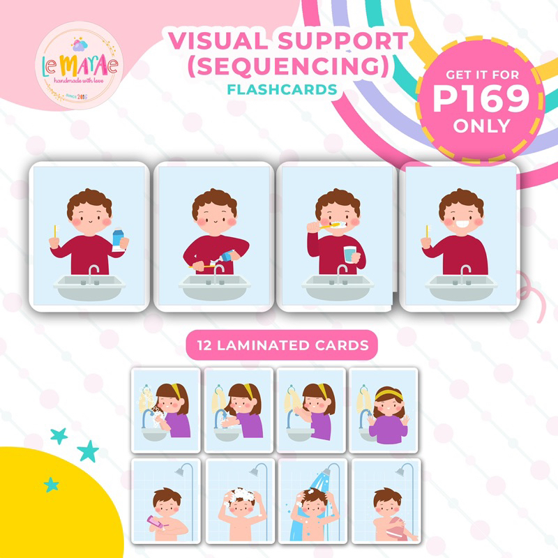 VISUAL SUPPORT CUES FLASHCARDS ACTIVITIES ASD Communication Behavior